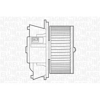 Pulseur d'air habitacle MAGNETI MARELLI OEM 46722956