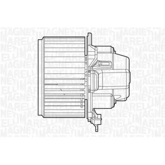 Pulseur d'air habitacle MAGNETI MARELLI 069412510010