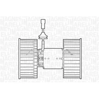 Pulseur d'air habitacle MAGNETI MARELLI 069412534010 pour IVECO STRALIS AD 260S35, AT 260S35, AD 260S36, AT 260S36 - 352cv