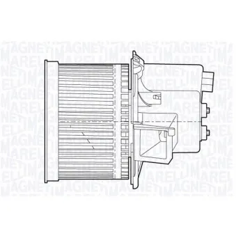 Pulseur d'air habitacle MAGNETI MARELLI OEM 77362537