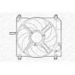 Ventilateur, refroidissement du moteur MAGNETI MARELLI [069422007010]