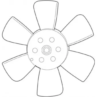 Ventilateur, refroidissement du moteur MAGNETI MARELLI 069422219010 pour VOLKSWAGEN PASSAT 1.6 D - 54cv