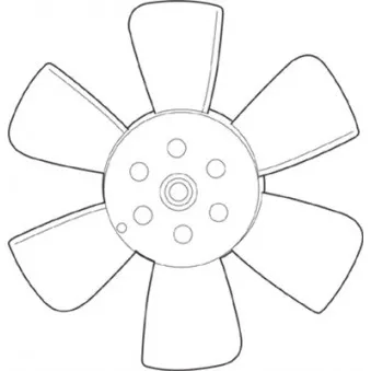 Ventilateur, refroidissement du moteur MAGNETI MARELLI 069422226010 pour VOLKSWAGEN POLO 1.0 - 45cv