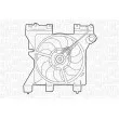 MAGNETI MARELLI 069422287010 - Ventilateur, refroidissement du moteur