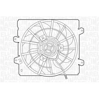 MAGNETI MARELLI 069422361010 - Ventilateur, refroidissement du moteur