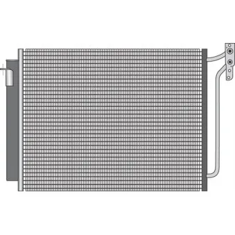 Condenseur, climatisation MAHLE AC 311 001S