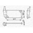 MAGNETI MARELLI 350213114003 - Radiateur, refroidissement du moteur