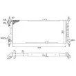 MAGNETI MARELLI 350213588003 - Radiateur, refroidissement du moteur