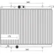 MAGNETI MARELLI 350213881000 - Radiateur, refroidissement du moteur