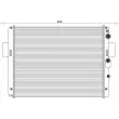 MAGNETI MARELLI 350213939000 - Radiateur, refroidissement du moteur