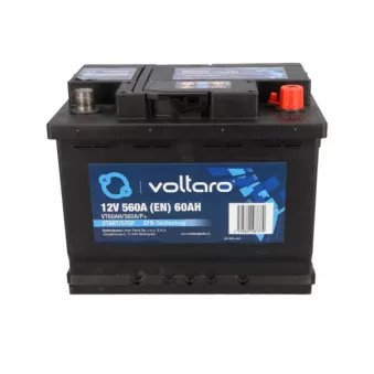 Batterie de démarrage Start & Stop VOLTARO VT60AH/560A/P+