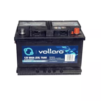 Batterie de démarrage Start & Stop VOLTARO VT70AH/650A/P+