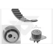 Pompe à eau + kit de courroie de distribution HUTCHINSON [KH02WP05]