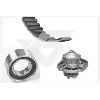 HUTCHINSON KH146WP23 - Pompe à eau + kit de courroie de distribution