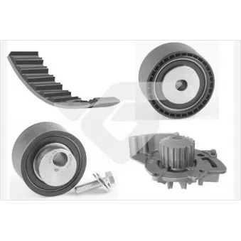 HUTCHINSON KH197WP60 - Pompe à eau + kit de courroie de distribution