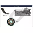 HUTCHINSON KH477WP43 - Pompe à eau + kit de courroie de distribution