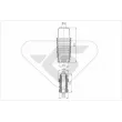 HUTCHINSON KP010 - Kit de protection contre la poussière, amortisseur