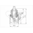HUTCHINSON KP074 - Kit de protection contre la poussière, amortisseur