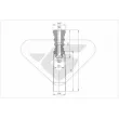 HUTCHINSON KP092 - Kit de protection contre la poussière, amortisseur