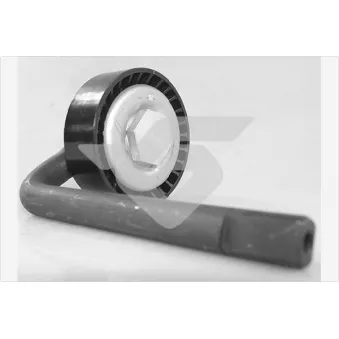 Poulie-tendeur, courroie trapézoïdale à nervures HUTCHINSON OEM 64557786706