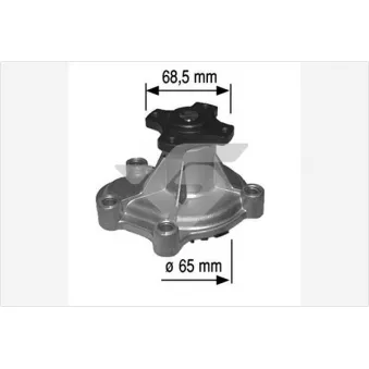 Pompe à eau HUTCHINSON WP213 pour OPEL CORSA 1.5 D - 50cv