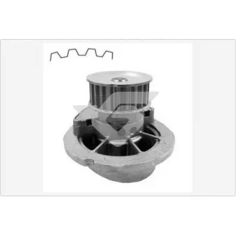 Pompe à eau HUTCHINSON WP74 pour OPEL ASTRA 1.6 CNG - 97cv
