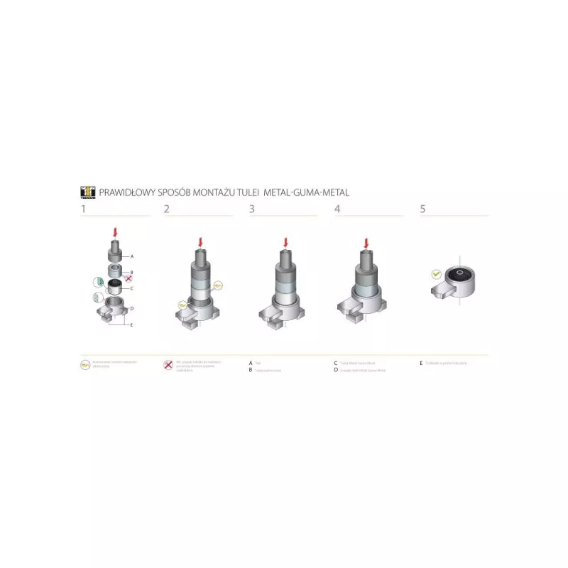 Suspension, bras de liaison avant gauche TEDGUM 00024796 - Visuel 1