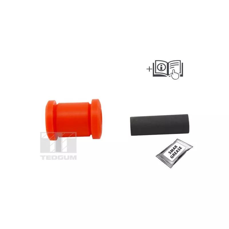 Silent bloc de suspension (train avant) TEDGUM 00307675 - Visuel 2