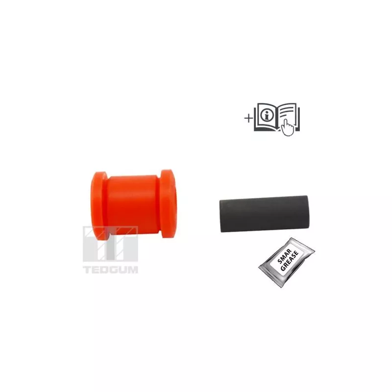 Silent bloc de suspension (train avant) TEDGUM 00507676 - Visuel 2