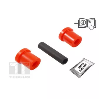 Suspension, ressort à lames TEDGUM TED12471