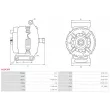 AS-PL A0043PR - Alternateur