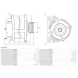 AS-PL A0140PR - Alternateur