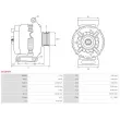 AS-PL A0199(P) - Alternateur