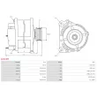 AS-PL A0213PR - Alternateur