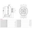 AS-PL A0267S - Alternateur