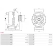 AS-PL A0340 - Alternateur