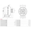 AS-PL A0693S - Alternateur