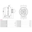 AS-PL A0781S - Alternateur