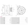 AS-PL A2094S - Alternateur