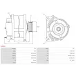 AS-PL A3016 - Alternateur