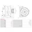 AS-PL A3084(VALEO) - Alternateur
