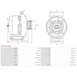 AS-PL A3107(VALEO) - Alternateur