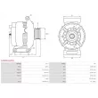 AS-PL A3129(VALEO) - Alternateur