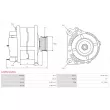 AS-PL A3155(VALEO) - Alternateur