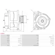 AS-PL A3243S - Alternateur
