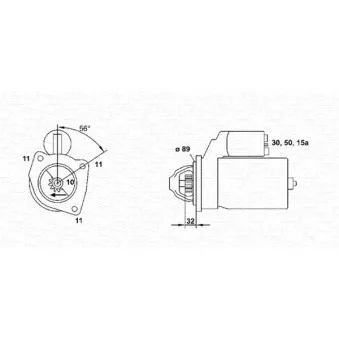 MAGNETI MARELLI 943251413010 - Démarreur