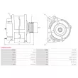 AS-PL A3435(VALEO) - Alternateur