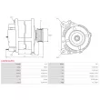 AS-PL A3439(VALEO) - Alternateur