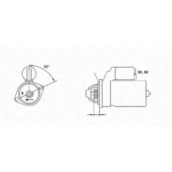 MAGNETI MARELLI 943253214010 - Démarreur