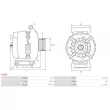 AS-PL A5066 - Alternateur